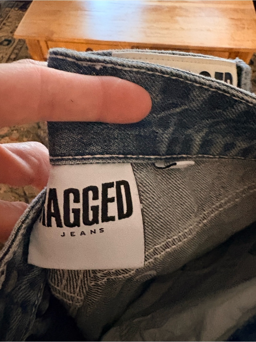 Free People The Ragged Priest Goliath Unisex Jeans - Picture 4 of 5